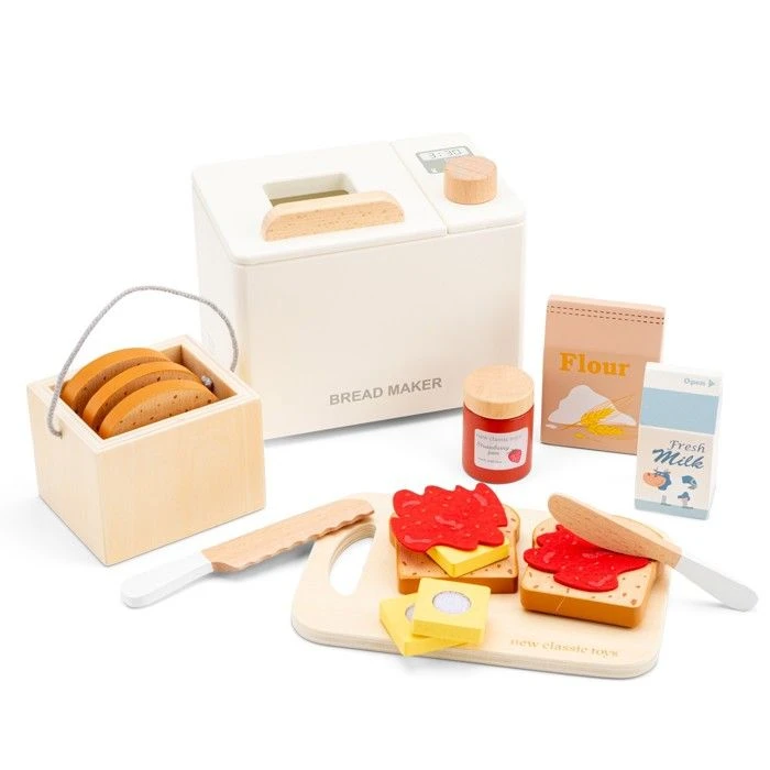 New Classic Toys - Machine à pain en bois