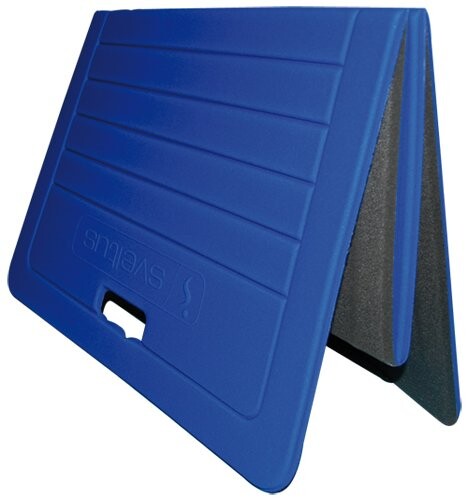 Tapis pliable bleu 140x60 cm