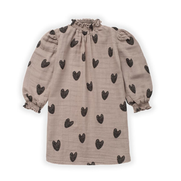 Robe à col Heart