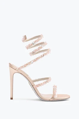 Sandale Cinderella Nude Avec Serpent 105