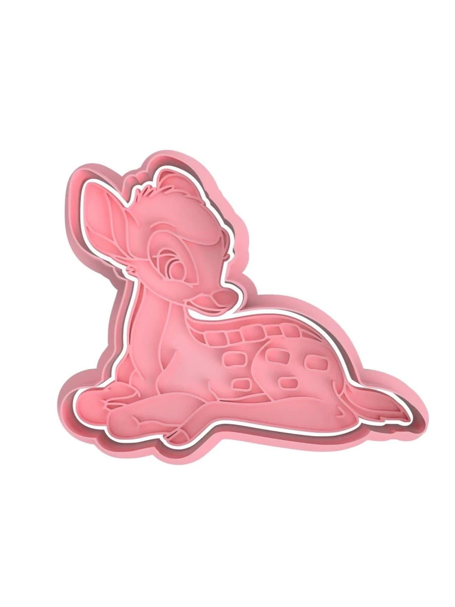 Bambi Cookie Stamp Cutters Fondant Stamp Cutters Mould Cake Cookie Decorating Cutters Tools