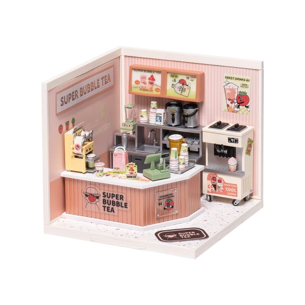 Rolife Super Creator Miniature House - Double Joy Bubble Tea DW006