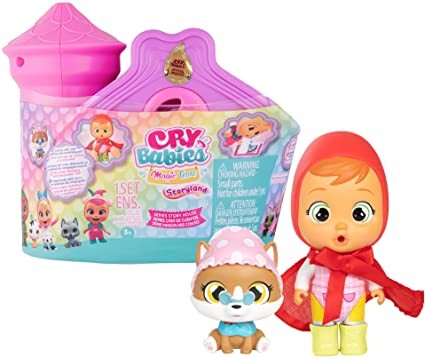 CRY BABIES MAGIC TEARS Storyland Maisons des Contes | Capsule Château avec 1 Mini poupée Surprise à Habiller qui pleure de vraies Lermes avec vêtements et Accessoires | Jouet pour filles et garçons +3 : Amazon.fr: Jeux et Jouets