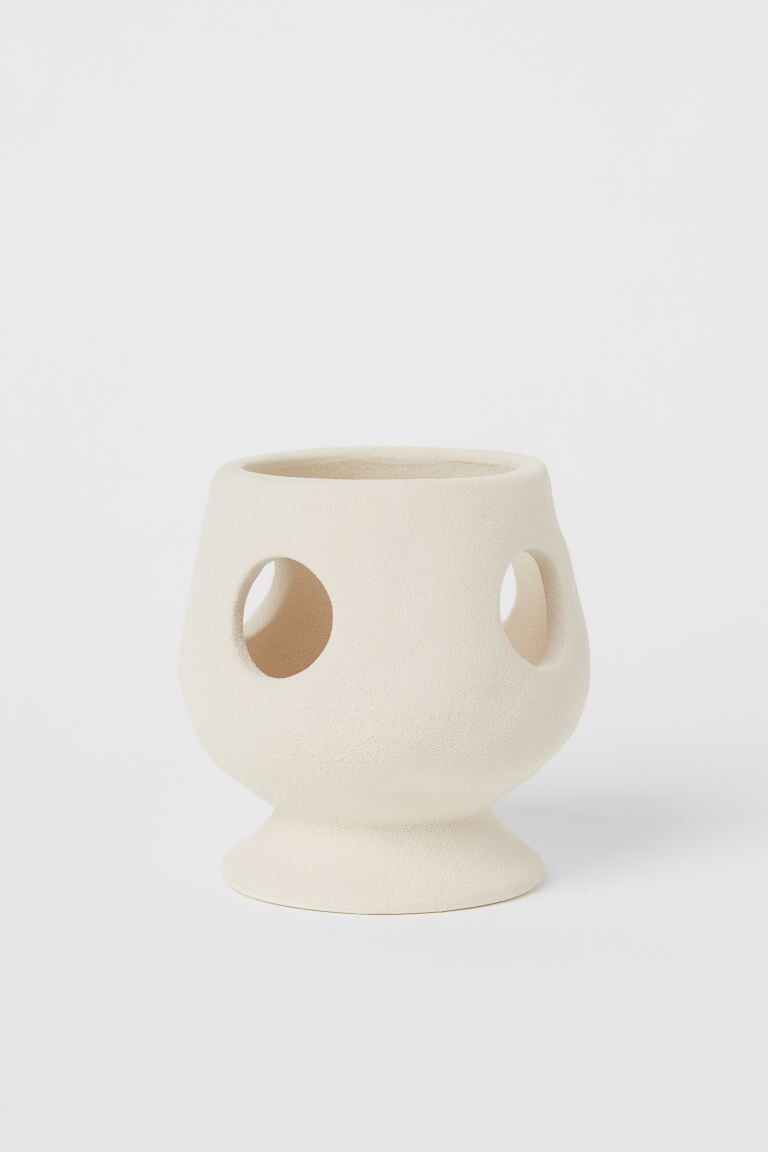 Photophore en terracotta