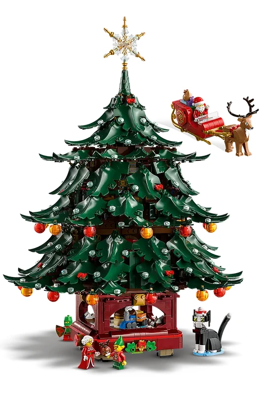 Sapin de Noël à construire en famille 41843 | LEGO® Icons | Boutique LEGO® officielle FR