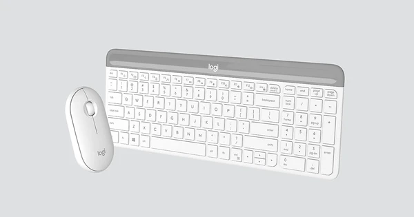 Ensemble clavier et souris sans fil ultra-fin MK470 EN ROSE PLEASE