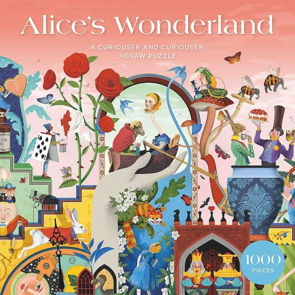 The World of Alice in Wonderland A Jigsaw Puzzle - Brett Ryder - Librairie Mollat Bordeaux
