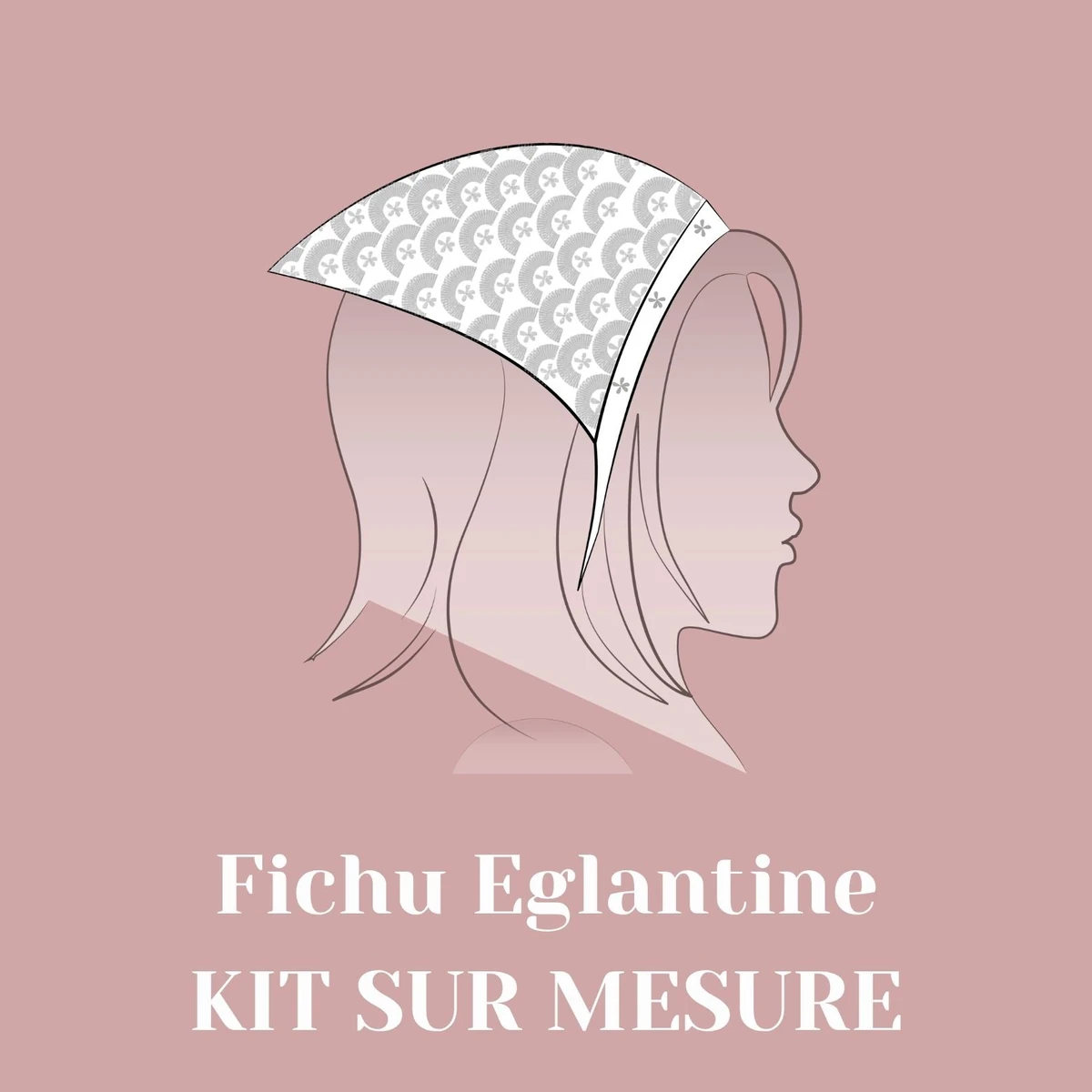Kit crochet - Fichu Eglantine