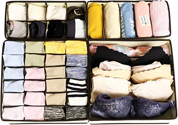 Acheter Organisateur de rangement de sous-vêtements pour vêtements