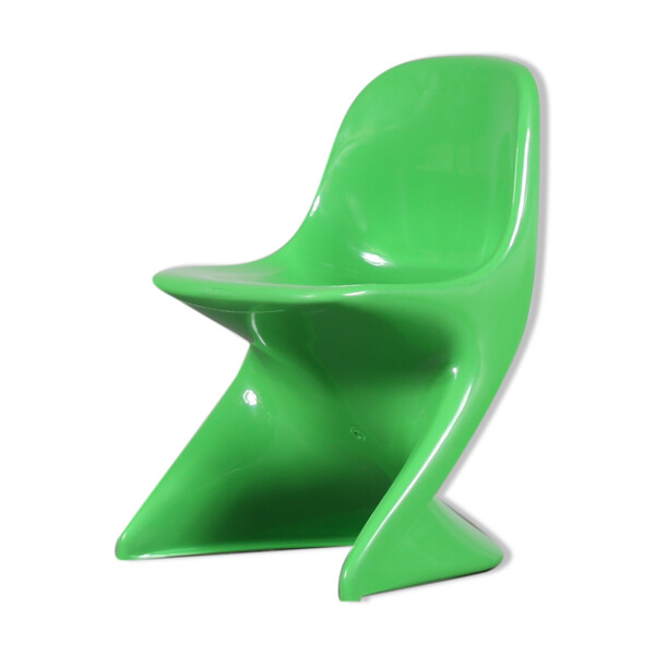 Chaise pour enfants verte « Casalino » des années 2000 par Alexander Begge pour Casala, Allemagne | Selency