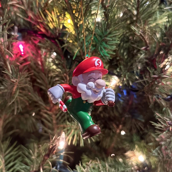 Boule de Noël : Super Santa Bros