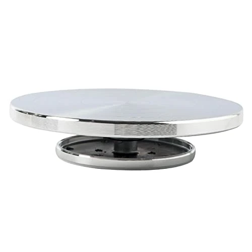 Sharplace Tour de Poterie, Support Pivotant à 360 °, Plateau Tournant, Plateau Tournant en Argile Métallique, Outil de Sculpture en Poterie en Céramique pour PE, 20cm