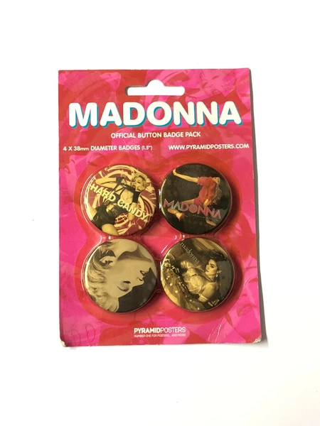 Madonna Official Button Badge Pack
