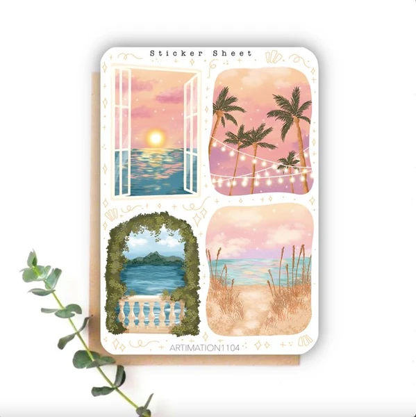 Stickers Décoratifs | Vues d'été