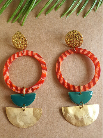 Pendants d'oreille &quot;ENYS&quot;