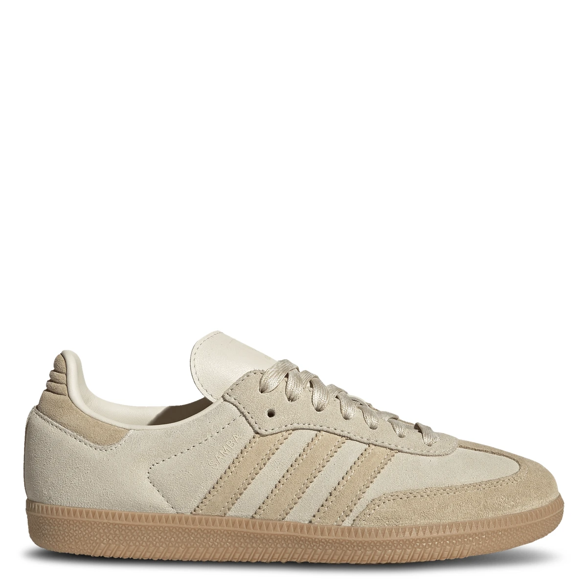 BASKETS BASSES EN CUIR CLOUD WHITE-WONDER WHITE-SAND STRATA ADIDAS - FEMME | Place des Tendances