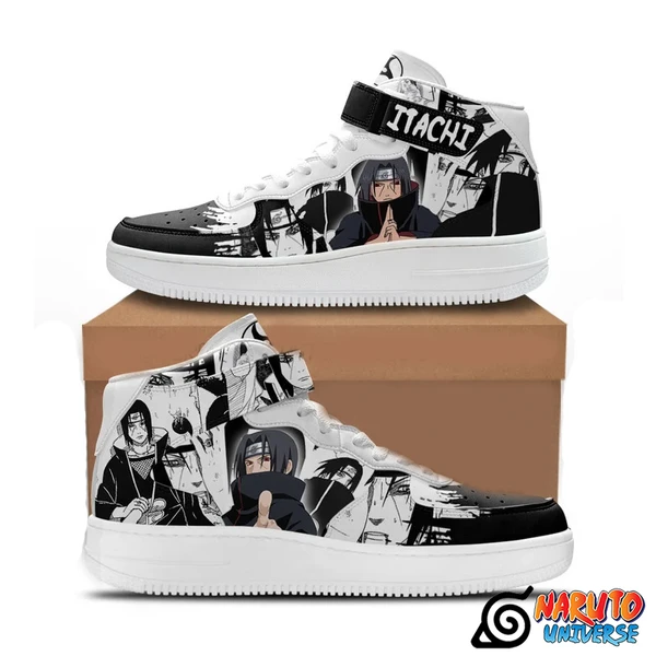 Itachi High-Top Air Force Shoes Custom Shoes Mix Manga
