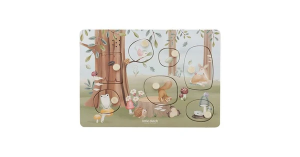 Puzzle sonore en bois - Forest Friends