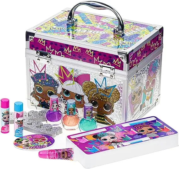 L.O.L Surprise! Townley Girl Kit de maquillage pour enfants pour filles, véritable ensemble de maquillage lavable, cadeau de beauté pour filles, de 5 +