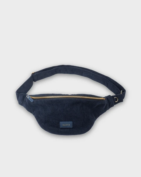 Banane Velours Bleu Nuit