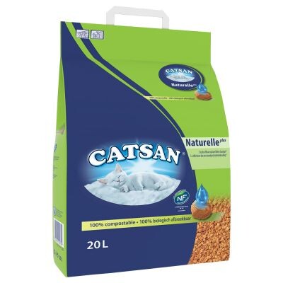 Litière Catsan Naturelle Plus pour chat