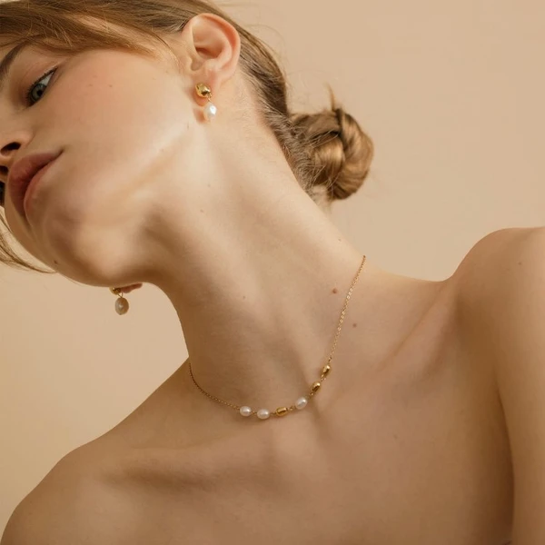 Collier Lise - Doré