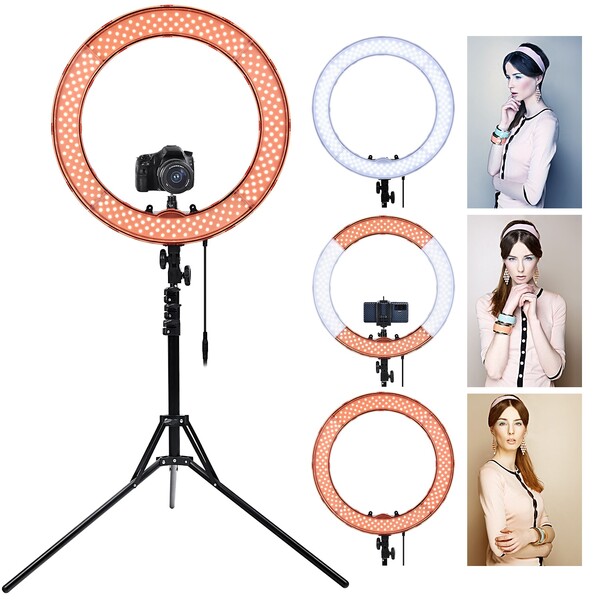 FOSOTO RL-18 Led Anneau Lumière Photographie 