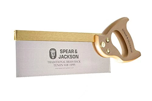 Spear &amp; Jackson 9550B Tenon à dos en laiton traditionnel