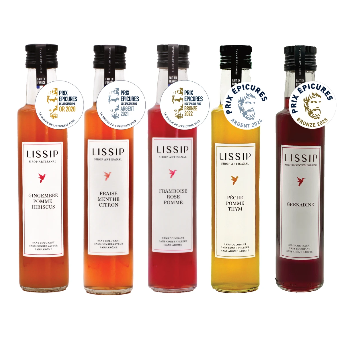 Sirops Assortiment | Prix Épicures