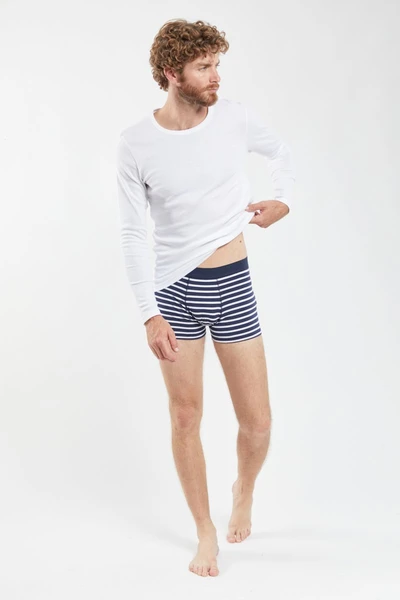 Boxer rayé - coton léger biologique
