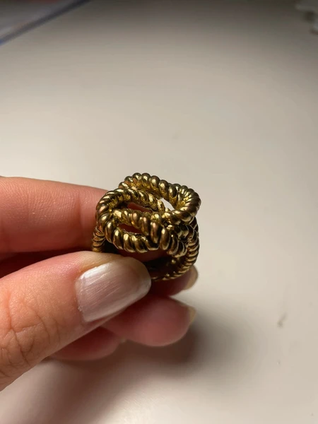 Anillo bimba y Lola nudo