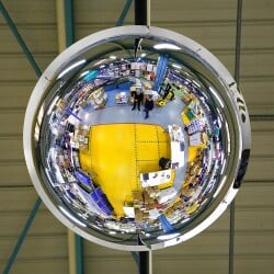 MIROIR DOME - Miroir hémisphérique - Vision 360° Plexi+ 