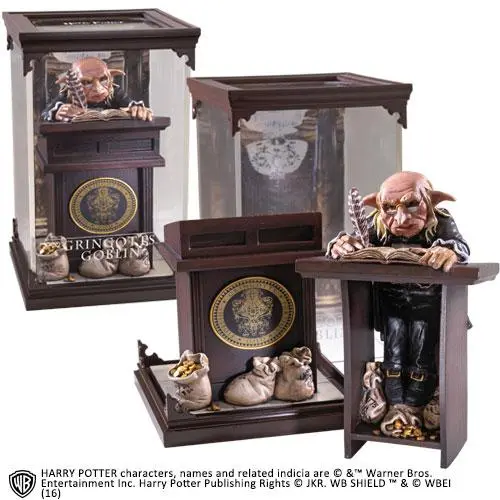Figurine créature N°10 - Gringotts Goblin - Harry Potter