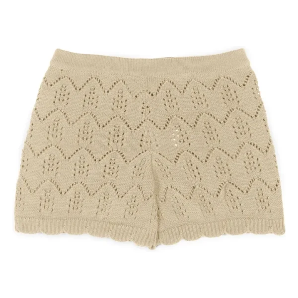 Short Bimba Maille | Ecru