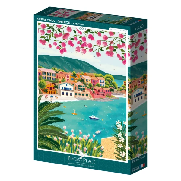 Puzzle Kefalonia - Pieces & Peace - 1000 pièces - Puzzles E-shop - Trevell.fr