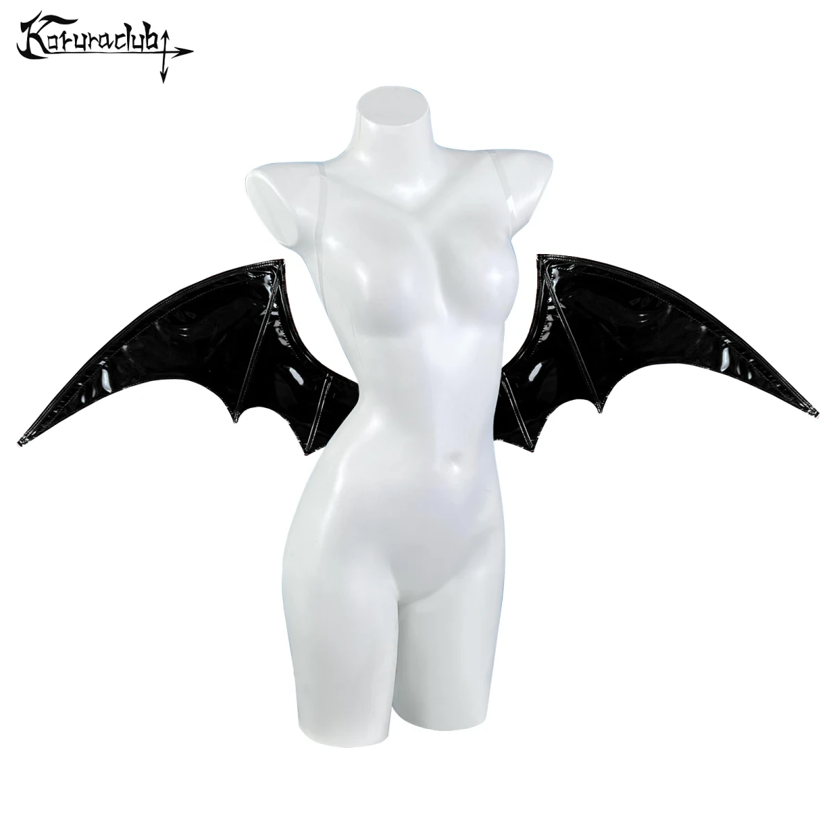 KORURACLUB violet et noirSuccubus Halloween accessoires de cosplay polyuréthane petites ailes de chauve-souris diable - AliExpress 200000532