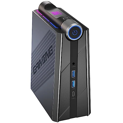 ACEMAGICIAN Mini PC AMD Ryzen 9 6900HX (8C/16T, jusqu'à 4,9 GHz),16 Go DDR5 512 Go SSD, AMD Radeon RX 680M RGB Micro Ordinateur Bureau |3 Modes Réglable Auto|Silencieux Eco|Performance|WiFi 6