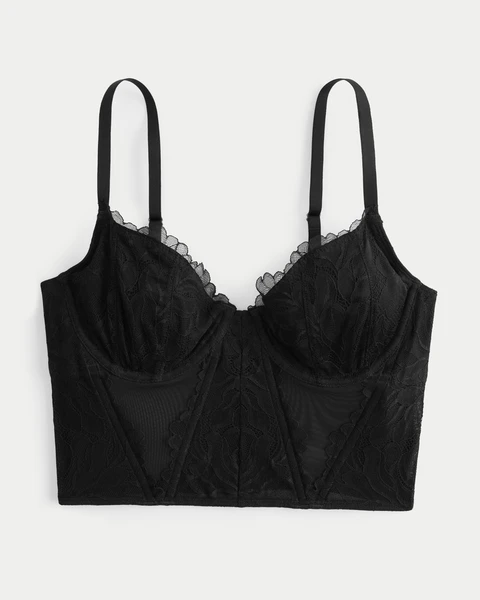 Bustier en maille et dentelle Gilly Hicks