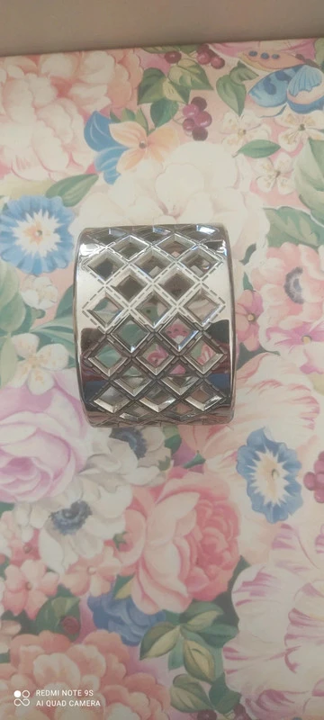 Manchette argentée karen Millen