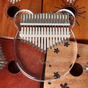 Acrylic Kalimba Bear