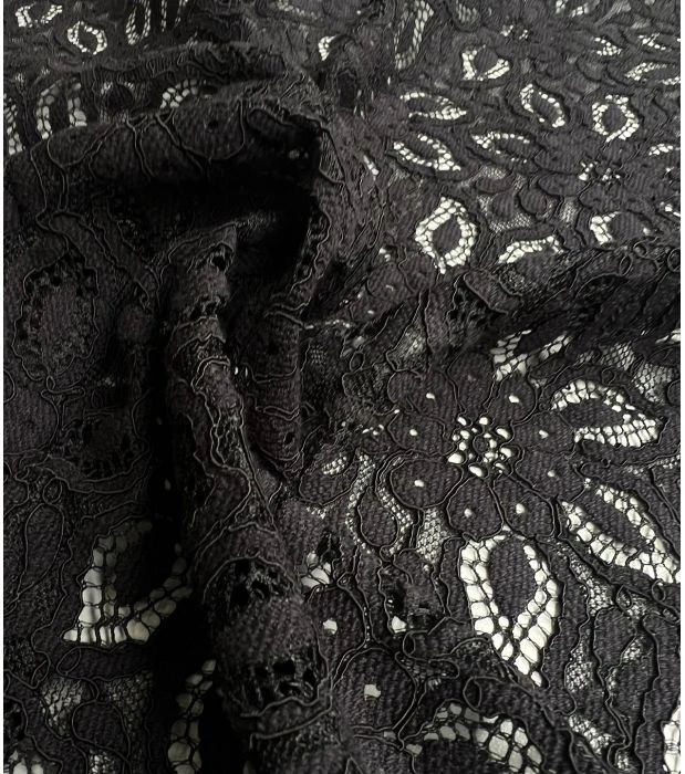 Tissu Dentelle - Belladone