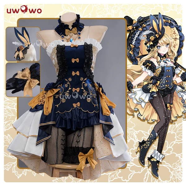 [Last Batch]【In Stock】Exclusive Genshin Impact Fanart Navia Bunny Suit Cosplay Costume