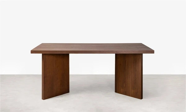 Table à manger rectangulaire en bois Gaia (180x90 cm)