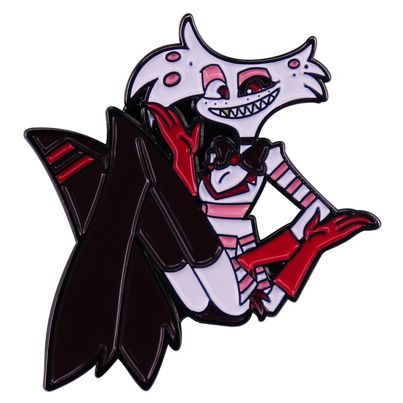 Angel Durst Badge Fantasy Comedy Animation Hazbin Hotel Brooch Fantasy Pin