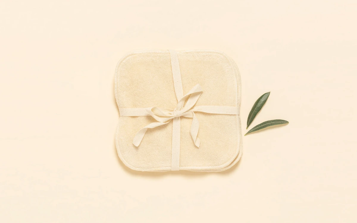 Lot de 3 lingettes en coton BIO