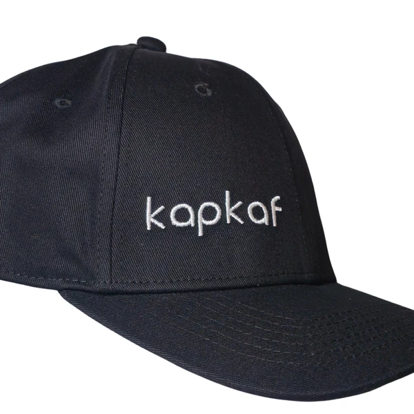 KAPKAF Curly Cap coton NOIR