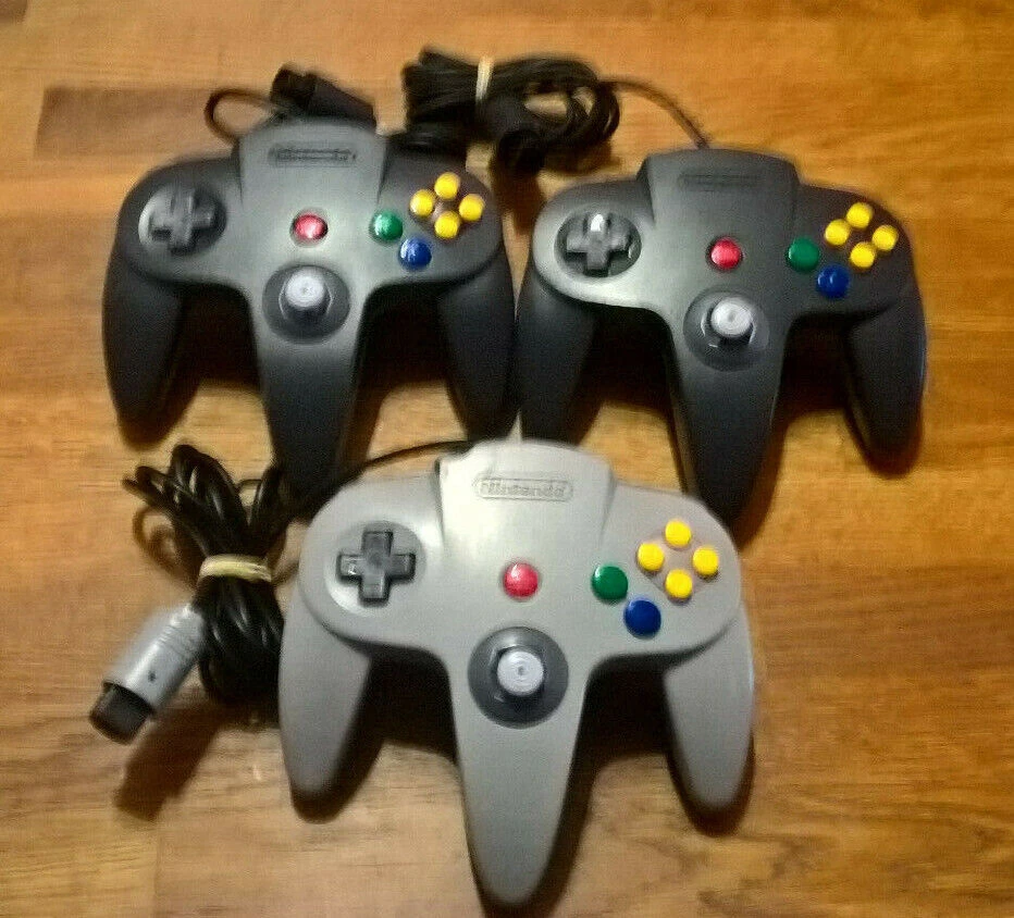 Lots Manettes Nintendo 64 N64 - Controllers - Officielles