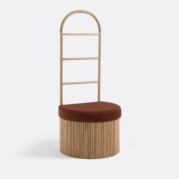 Valet avec coffre de rangement, Tindy