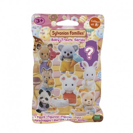 SYLVANIAN - Display 16 sachets surprise - Le goûter des bébés - Le zèbre à pois sprl