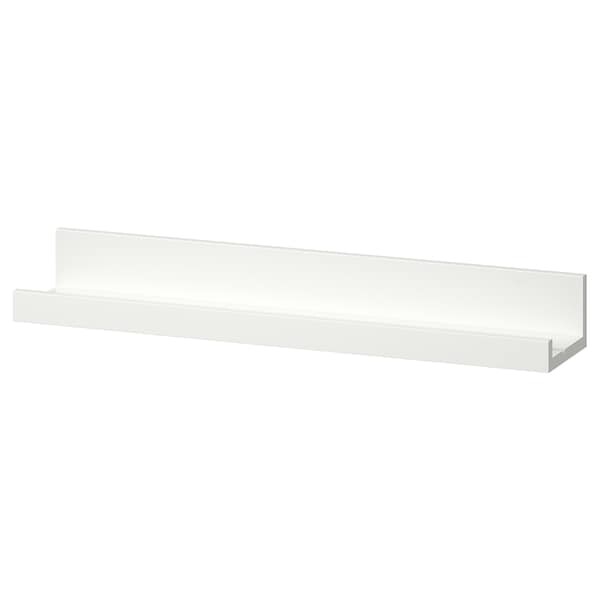 MOSSLANDA Tablette pour photos, blanc, 55 cm - IKEA